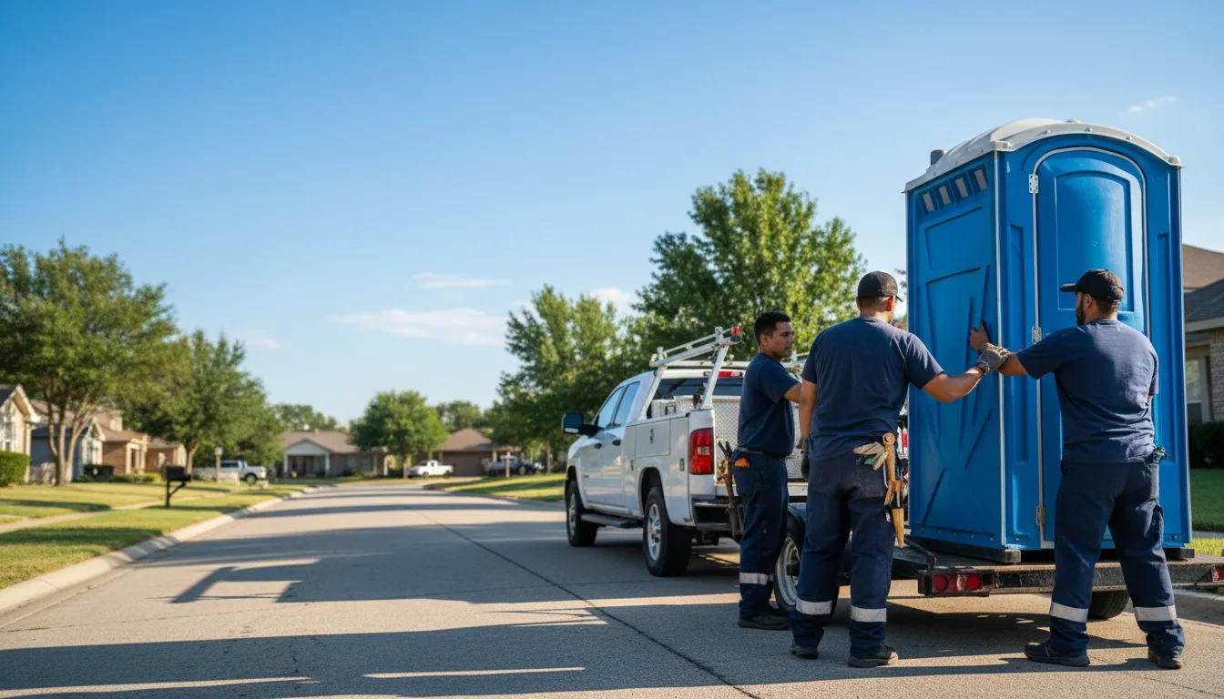 Portable Toilet Rental in Mount Sterling, IL near me